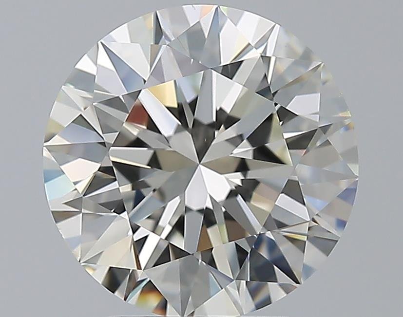 3.60ct J VS2 Rare Carat Ideal Cut Round Diamond