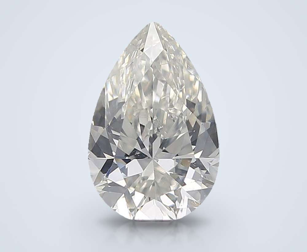 0.60 Carat Pear Natural Diamond