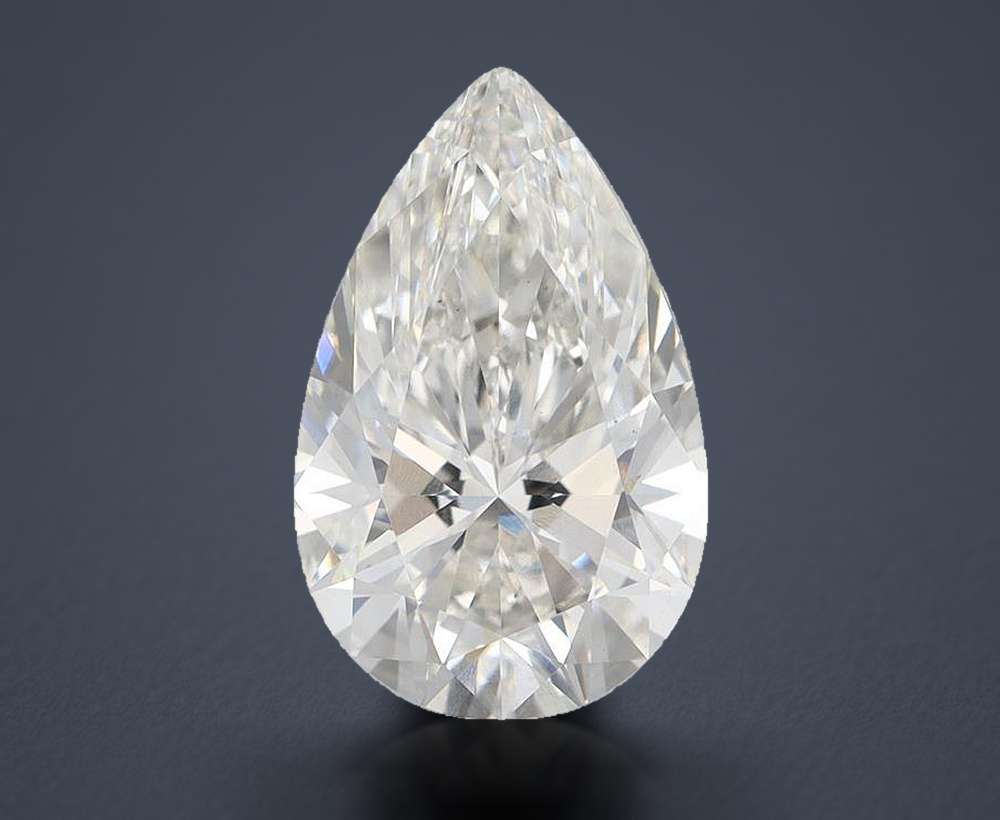 5.12 Carat Pear Lab Diamond