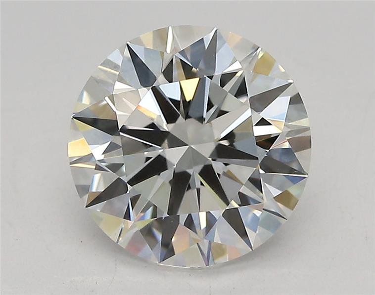 2.54ct F VVS2 Rare Carat Ideal Cut Round Lab Grown Diamond