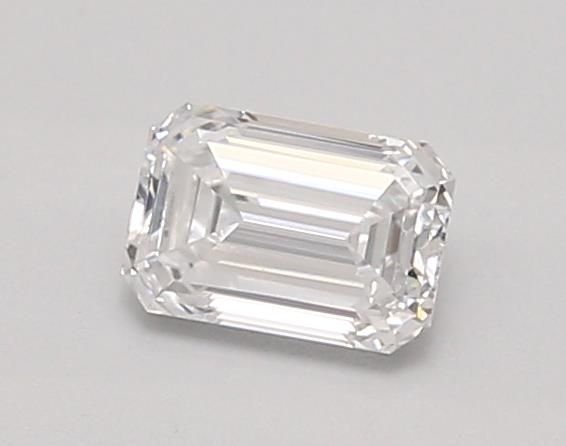 0.72ct D VVS2 Excellent Cut Emerald Lab Grown Diamond