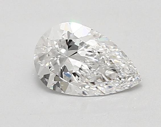 0.72ct D VVS2 Rare Carat Ideal Cut Pear Lab Grown Diamond