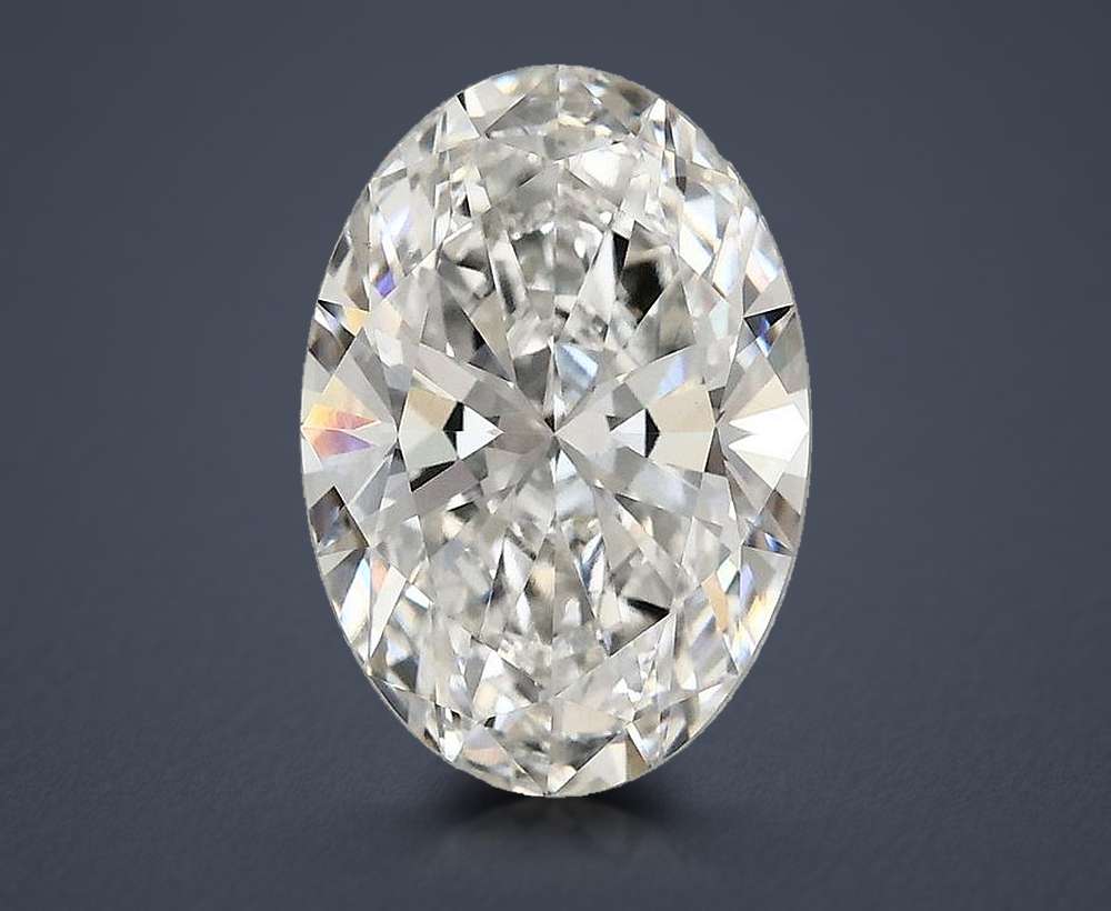 2.50 Carat Oval Lab Diamond
