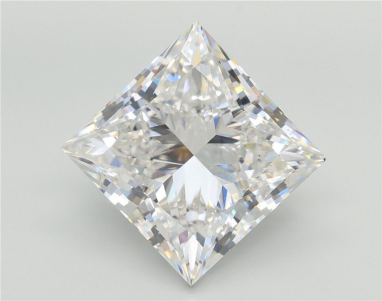 10.03ct E VS2 Rare Carat Ideal Cut Princess Lab Grown Diamond