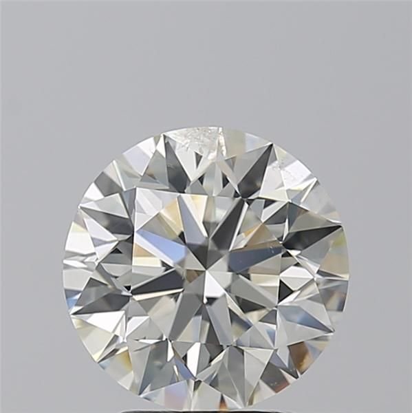 3.01ct H SI2 Excellent Cut Round Diamond