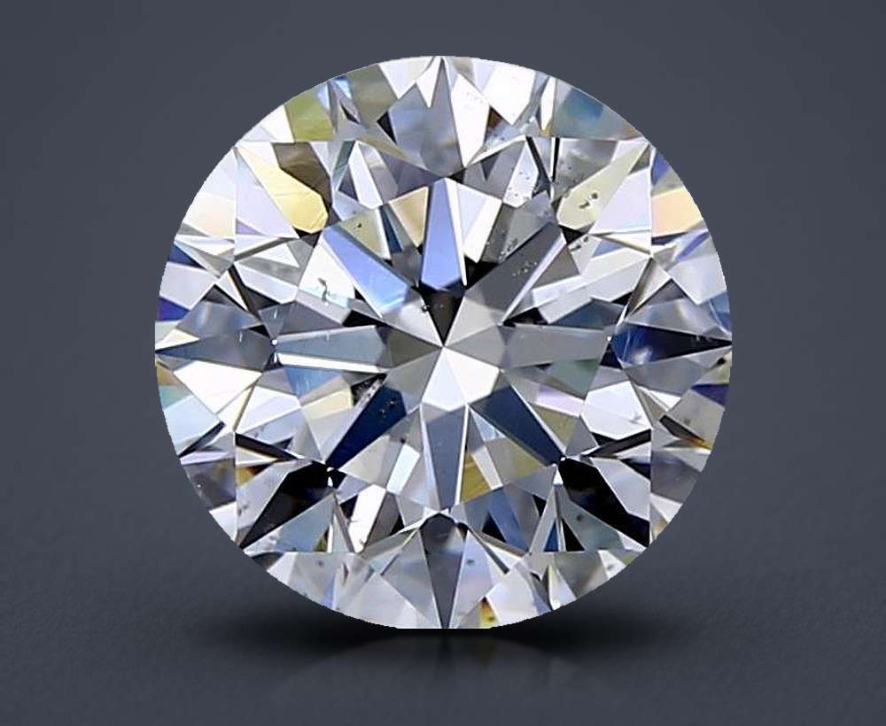 3.02 Carat Round Natural Diamond