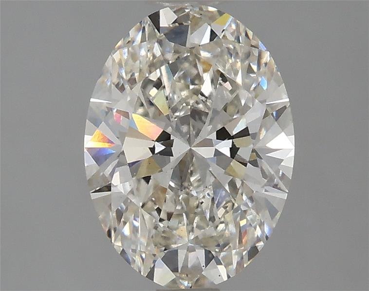 1.89ct H VS1 Rare Carat Ideal Cut Oval Lab Grown Diamond