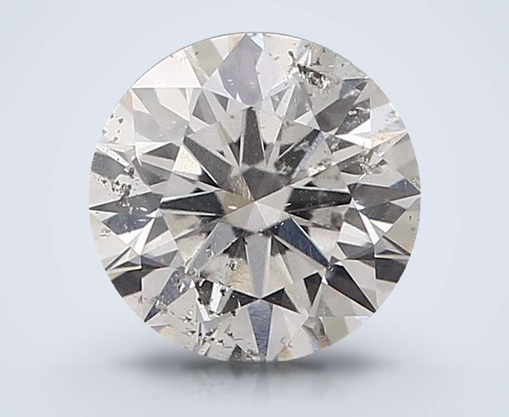 0.53 Carat Round Natural Diamond