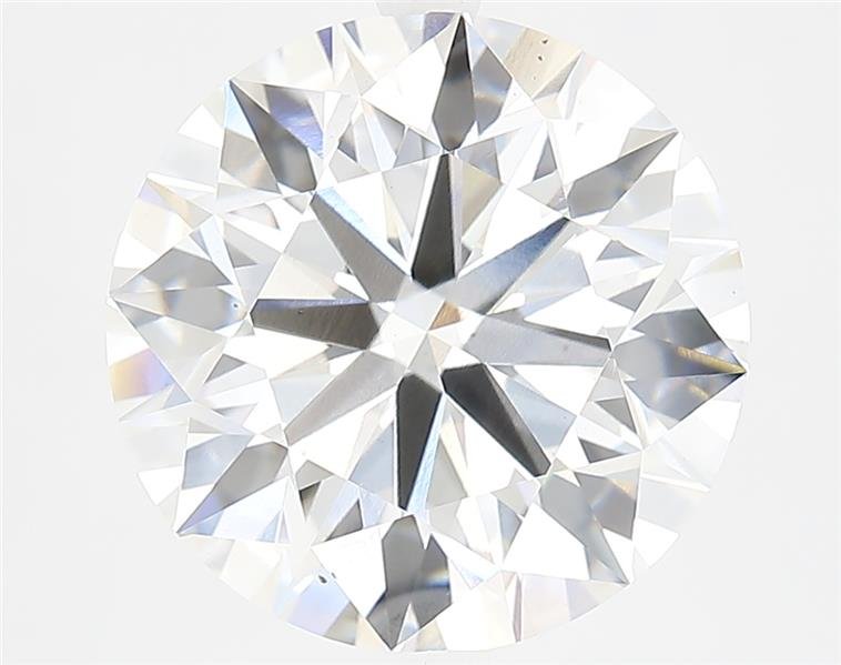 7.04ct G VS2 Rare Carat Ideal Cut Round Lab Grown Diamond