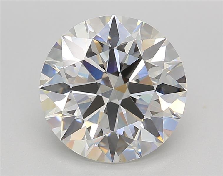 3.09ct G VS1 Rare Carat Ideal Cut Round Lab Grown Diamond