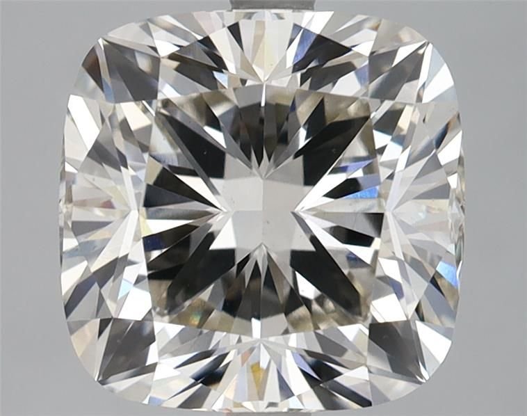 4.01ct J VS1 Rare Carat Ideal Cut Cushion Lab Grown Diamond