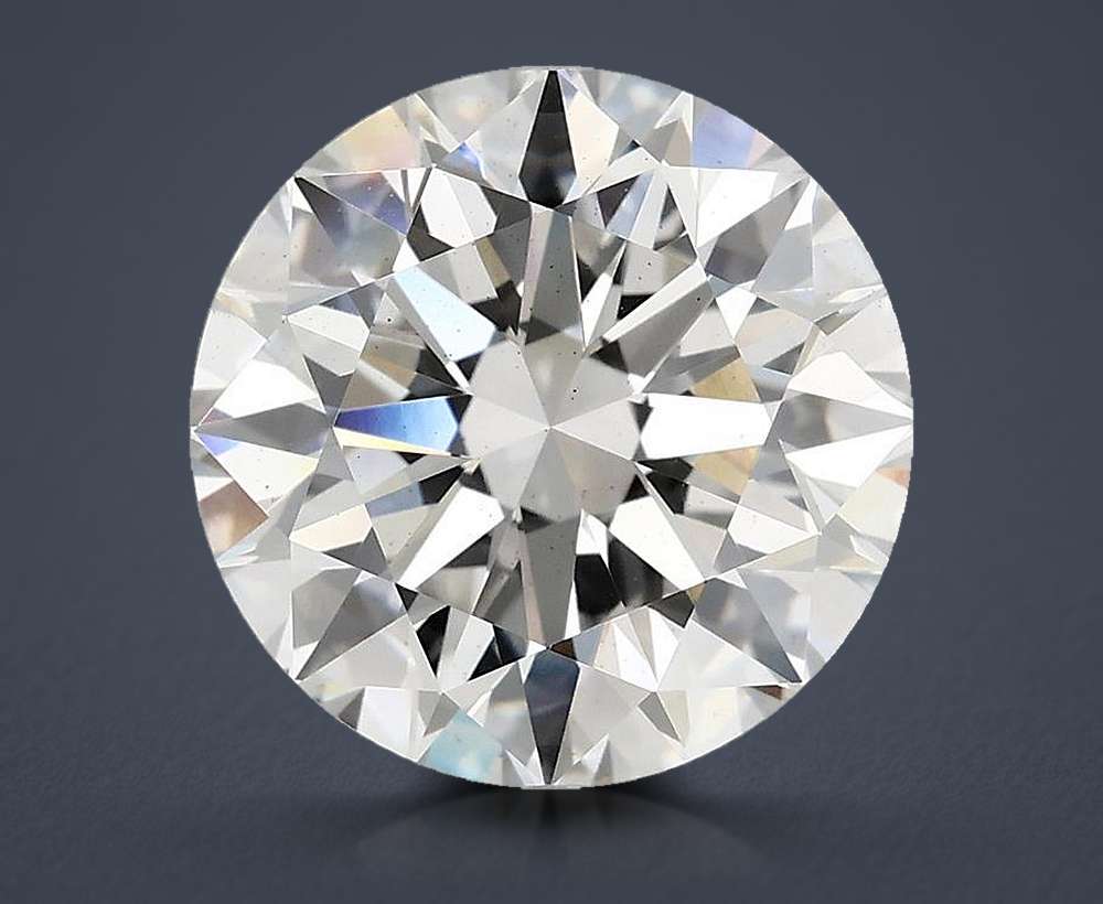 4.97 Carat Round Lab Diamond