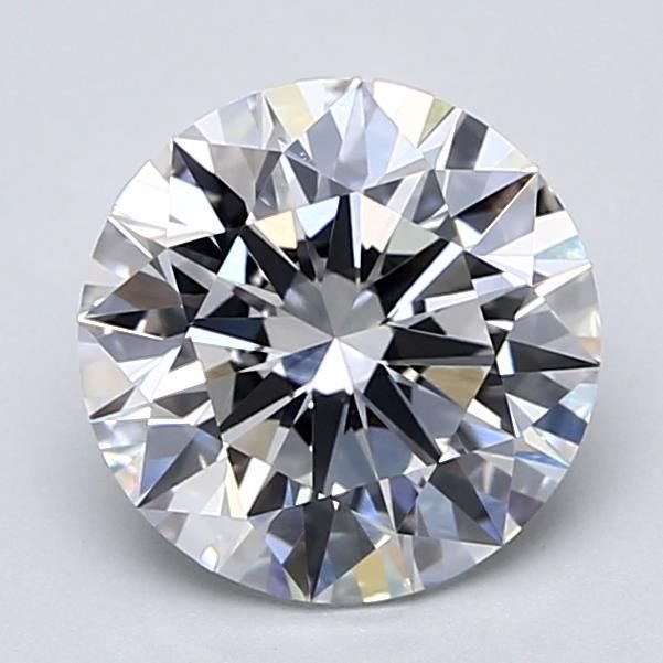 2.59ct D VVS2 Rare Carat Ideal Cut Round Lab Grown Diamond