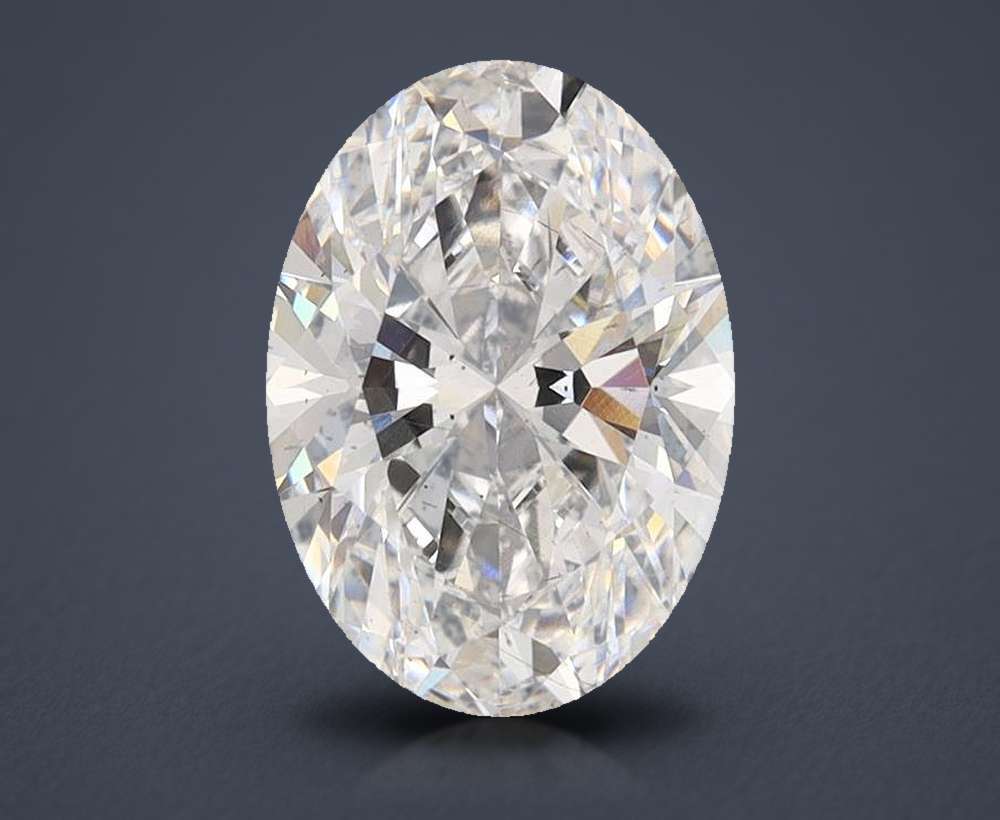 2.56 Carat Oval Lab Diamond