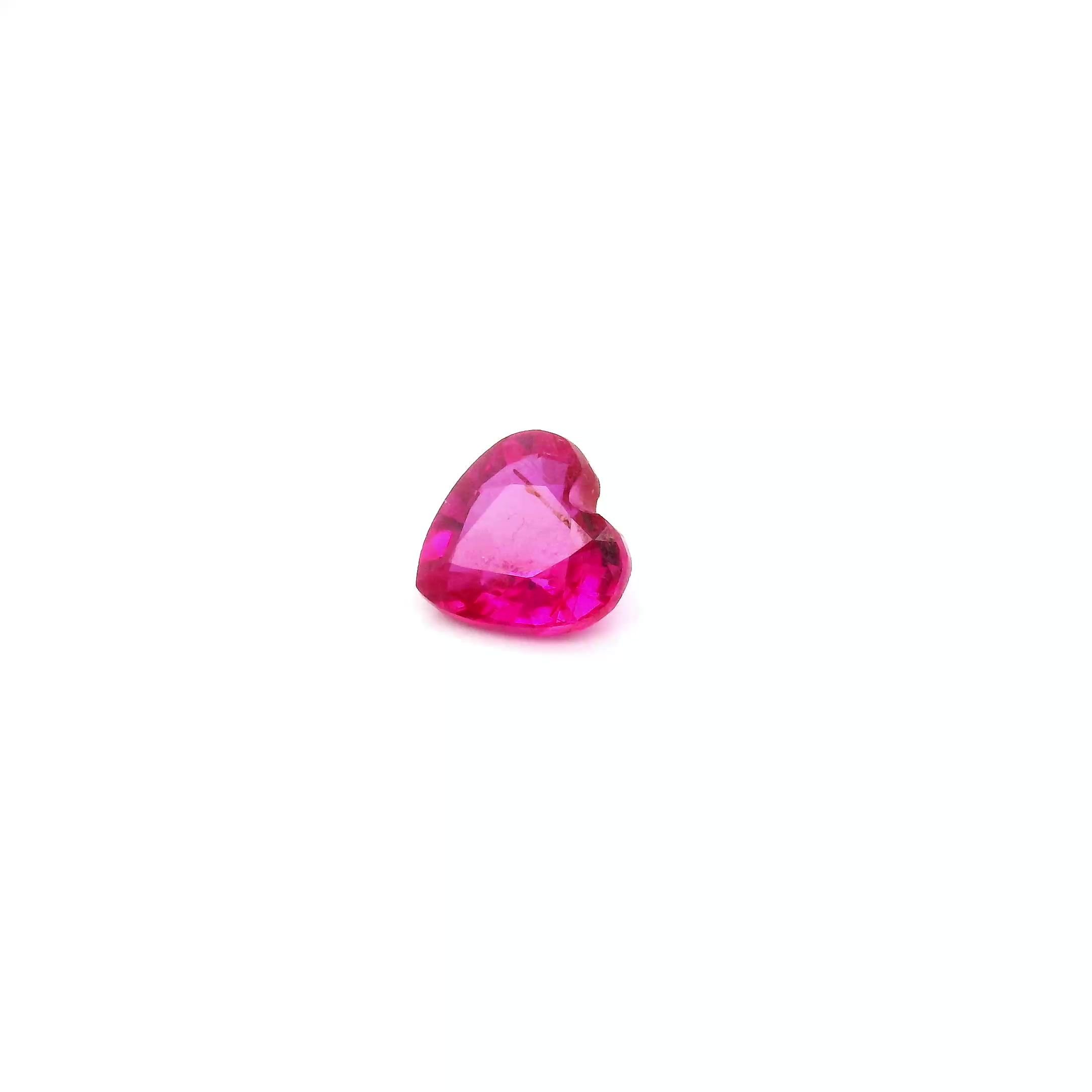 0.50 Carat Red Heart Ruby
