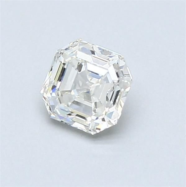 0.62ct I SI1 Rare Carat Ideal Cut Asscher Diamond