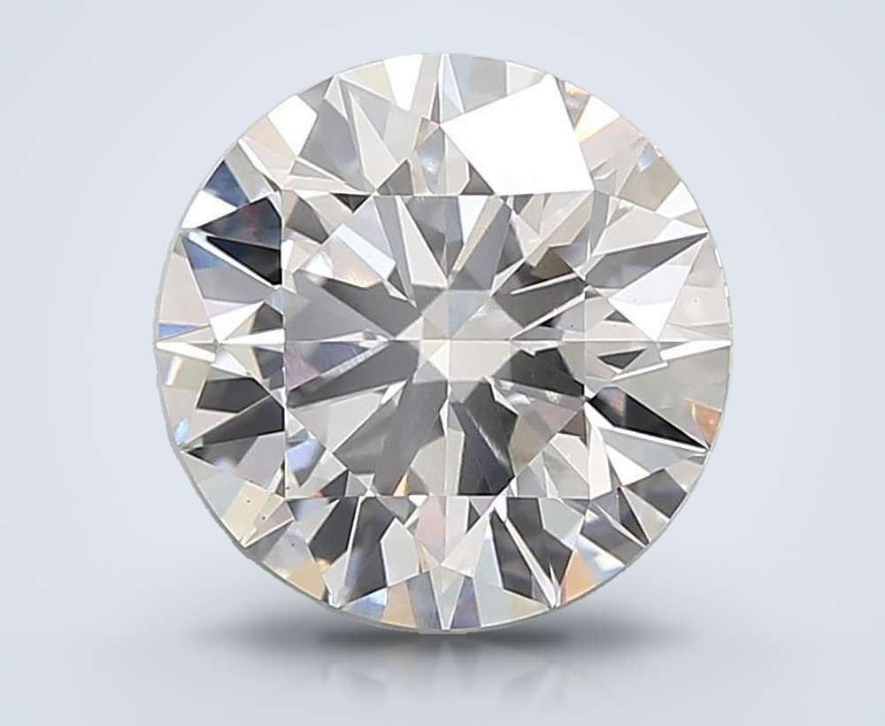 6.23 Carat Round Lab Diamond