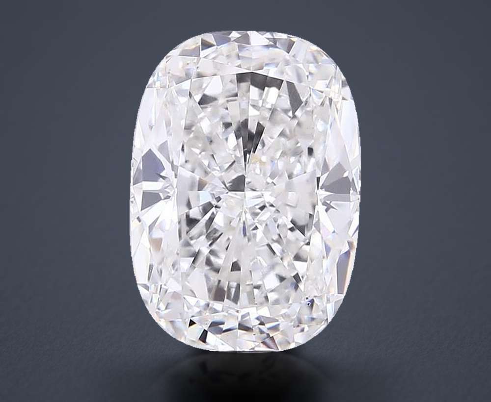 7.63 Carat Cushion Lab Diamond