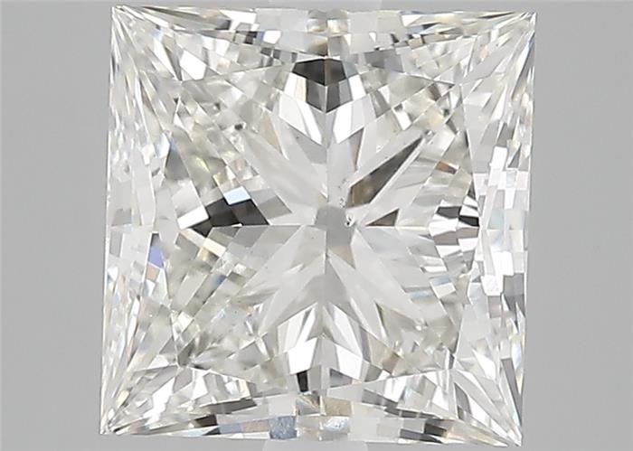 3.52ct I VS2 Very Good Cut Princess Lab Grown Diamond