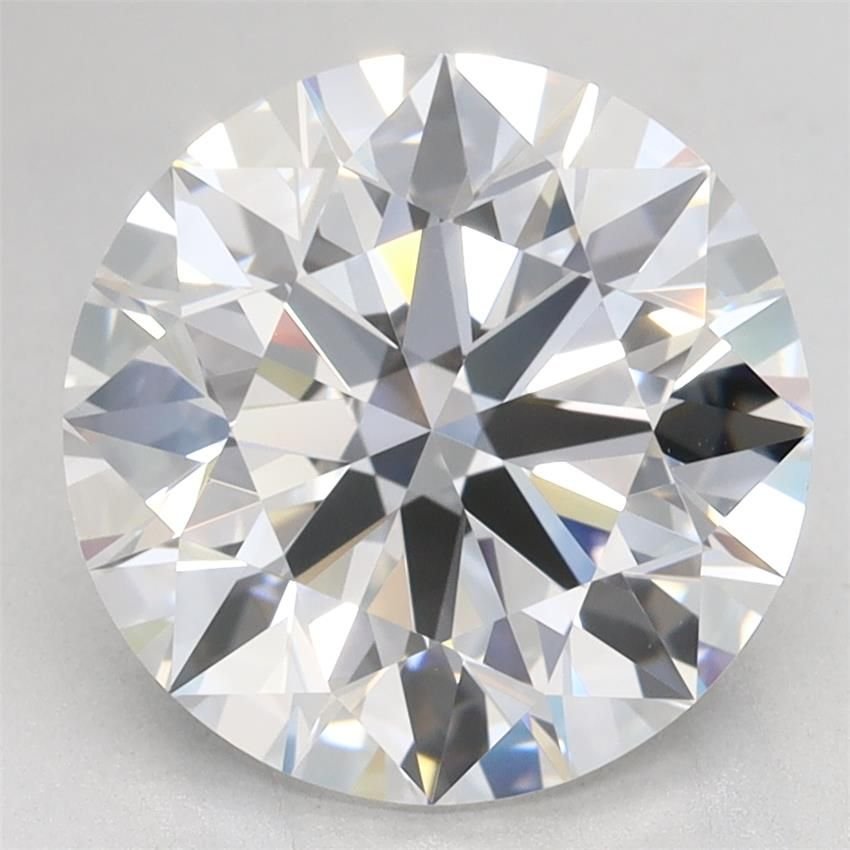 3.45ct D VVS1 Rare Carat Ideal Cut Round Lab Grown Diamond