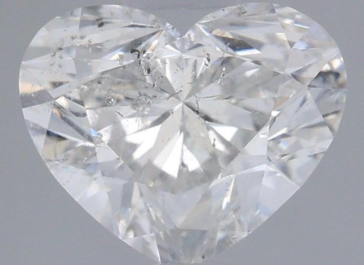 1.06ct F SI2 Rare Carat Ideal Cut Heart Diamond