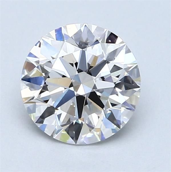 1.51ct D SI1 Rare Carat Ideal Cut Round Diamond