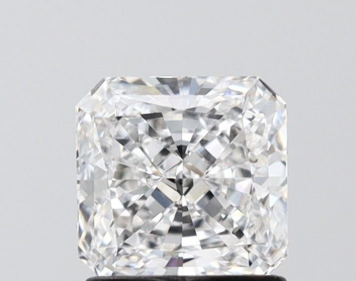1.23ct D VVS2 Rare Carat Ideal Cut Radiant Lab Grown Diamond