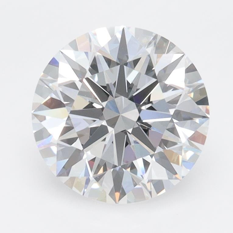 2.02ct D VVS1 Rare Carat Ideal Cut Round Lab Grown Diamond