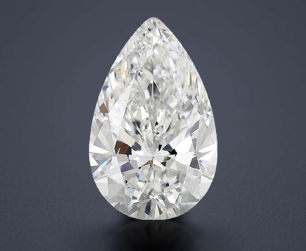 2.99 Carat Pear Lab Diamond