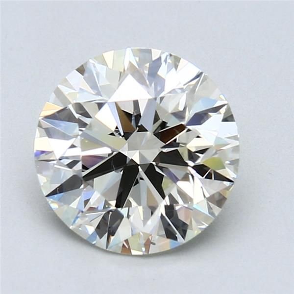 2.50ct K SI1 Rare Carat Ideal Cut Round Diamond