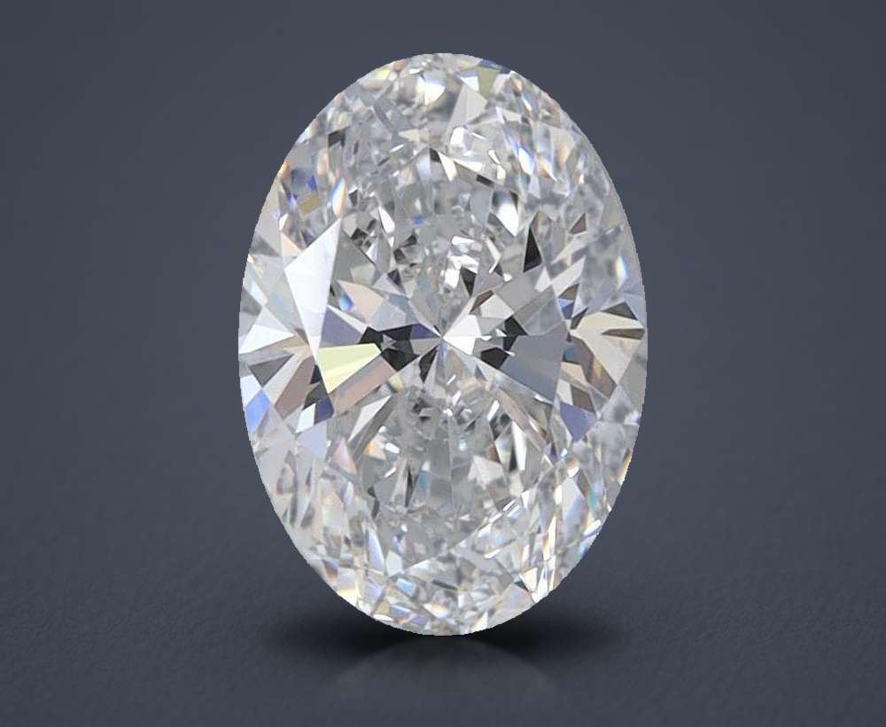1.30 Carat Oval Lab Diamond
