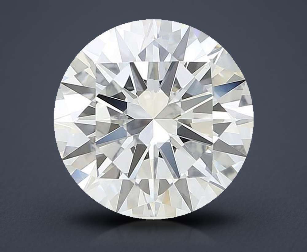 6.21 Carat Round Lab Diamond