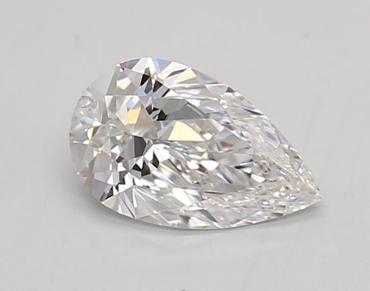 0.75ct D VVS2 Rare Carat Ideal Cut Pear Lab Grown Diamond