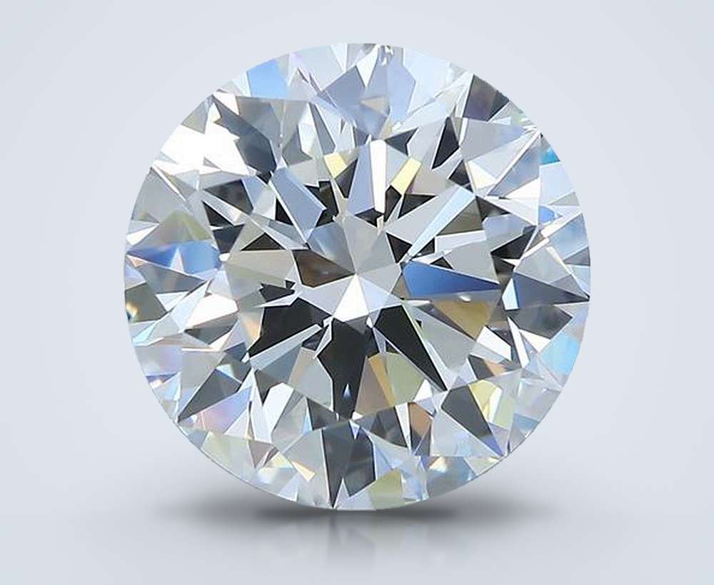 6.19 Carat Round Natural Diamond