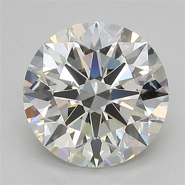 2.11ct J VS1 Rare Carat Ideal Cut Round Lab Grown Diamond