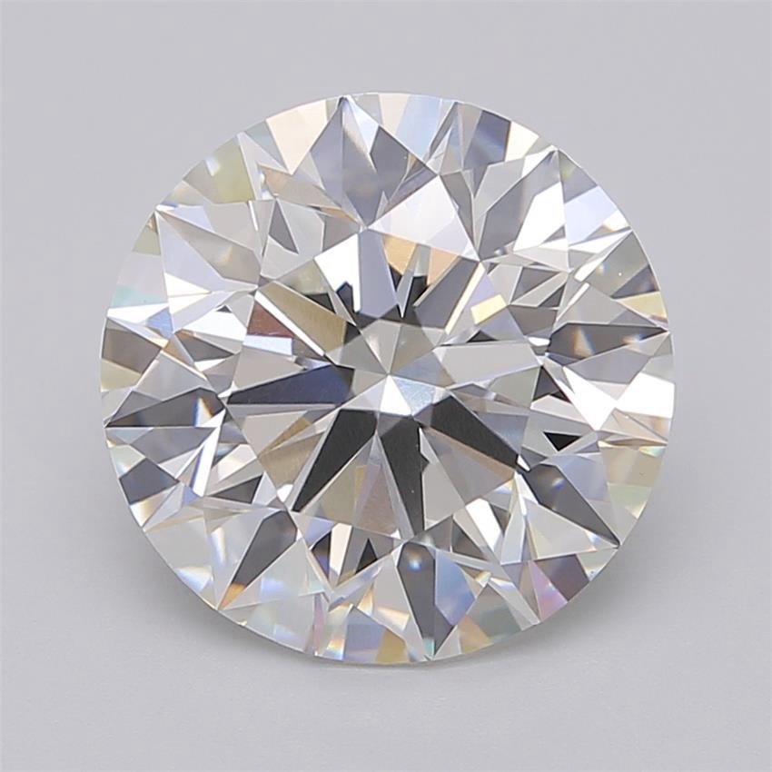 6.21ct G VVS2 Excellent Cut Round Lab Grown Diamond