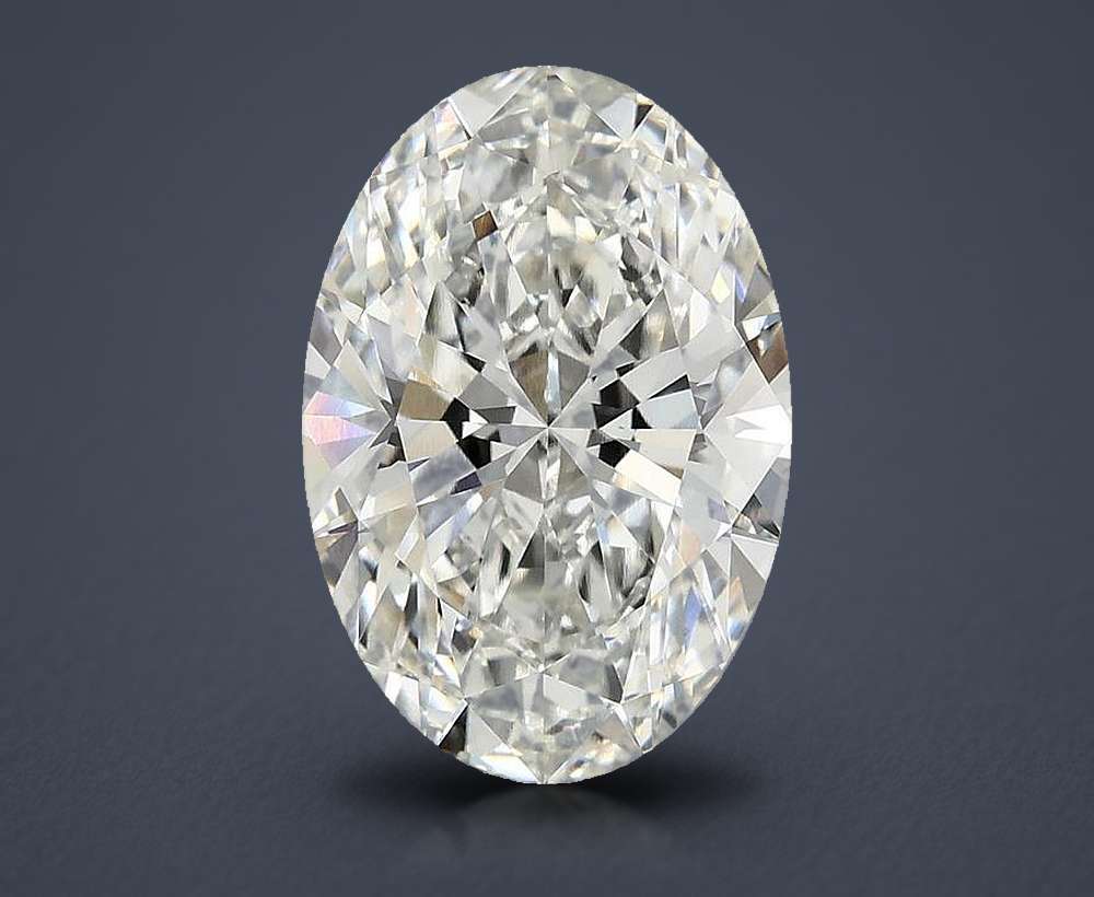 4.10 Carat Oval Lab Diamond