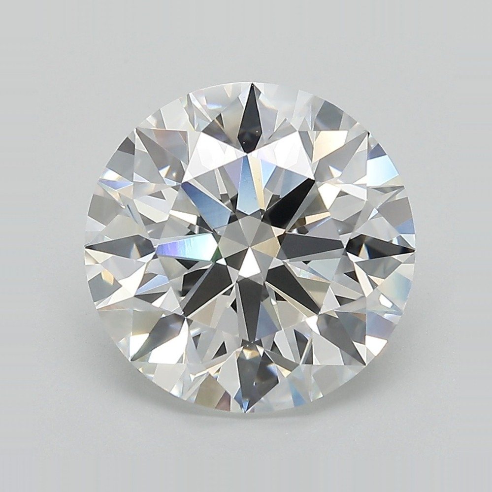 4.70ct E VVS2 Rare Carat Ideal Cut Round Lab Grown Diamond