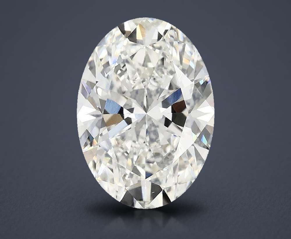 3.09 Carat Oval Lab Diamond