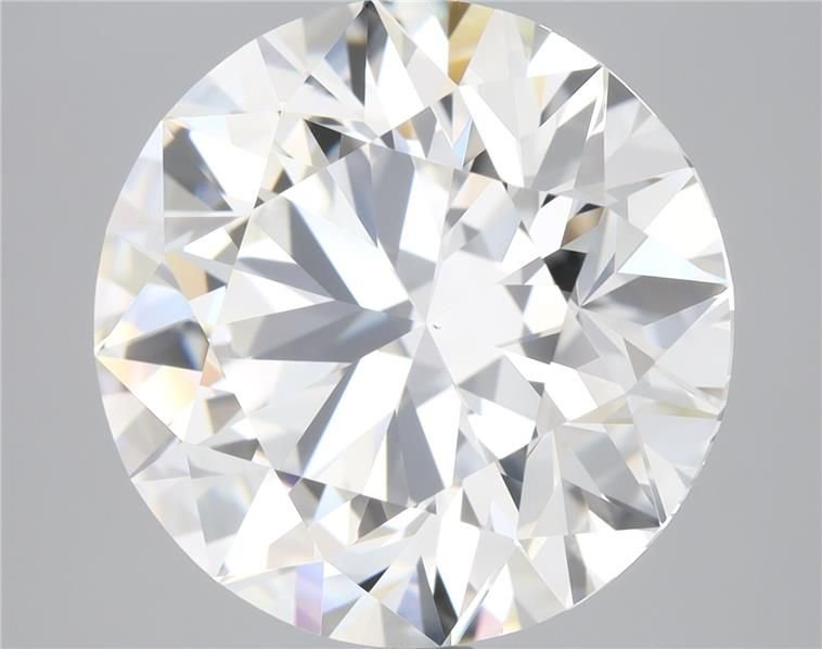 5.23ct I VS1 Rare Carat Ideal Cut Round Diamond