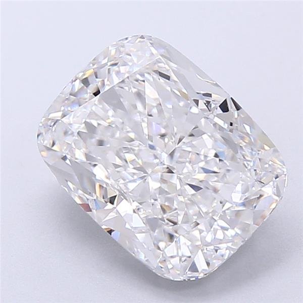 4.54ct E VVS2 Very Good Cut Cushion Lab Grown Diamond