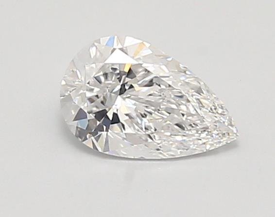 0.67ct D VVS2 Rare Carat Ideal Cut Pear Lab Grown Diamond