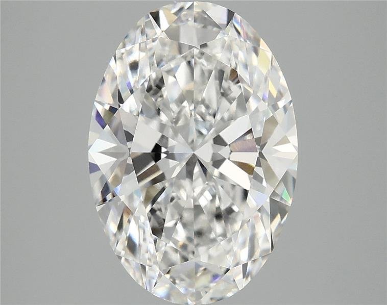 3.98 Carat Oval Lab Diamond