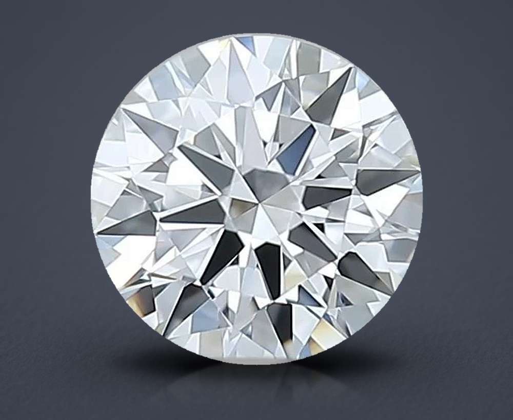 0.60 Carat Round Natural Diamond