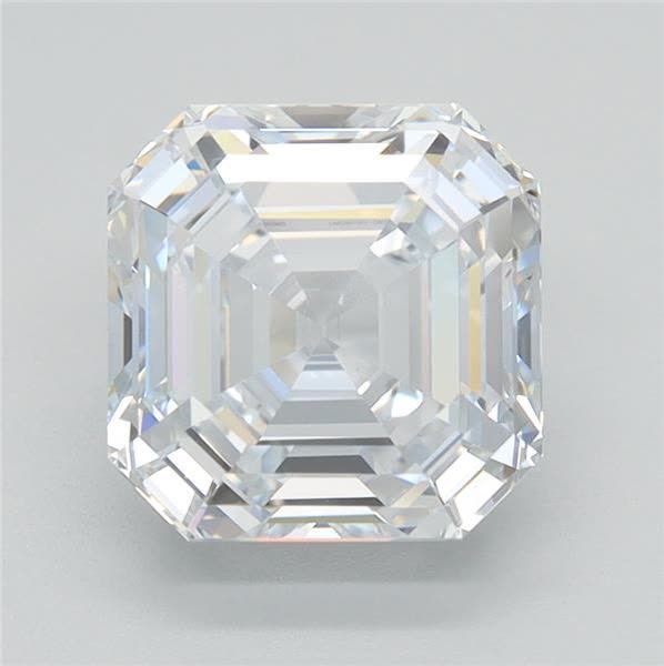 3.01ct F VS1 Rare Carat Ideal Cut Asscher Lab Grown Diamond