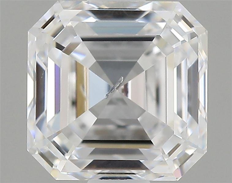 1.06ct D SI2 Rare Carat Ideal Cut Asscher Lab Grown Diamond