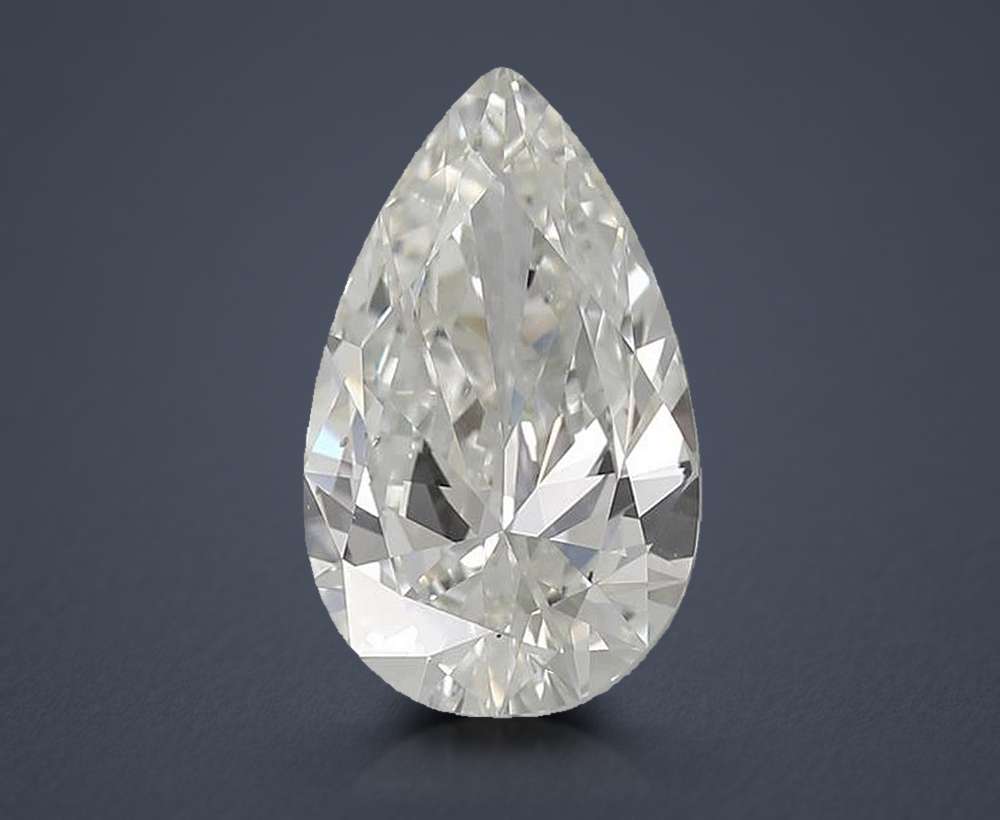 1.30 Carat Pear Natural Diamond