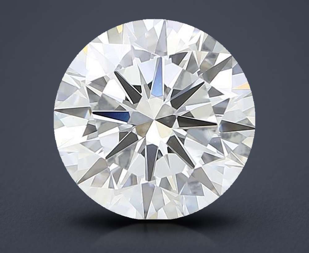 3.71 Carat Round Lab Diamond