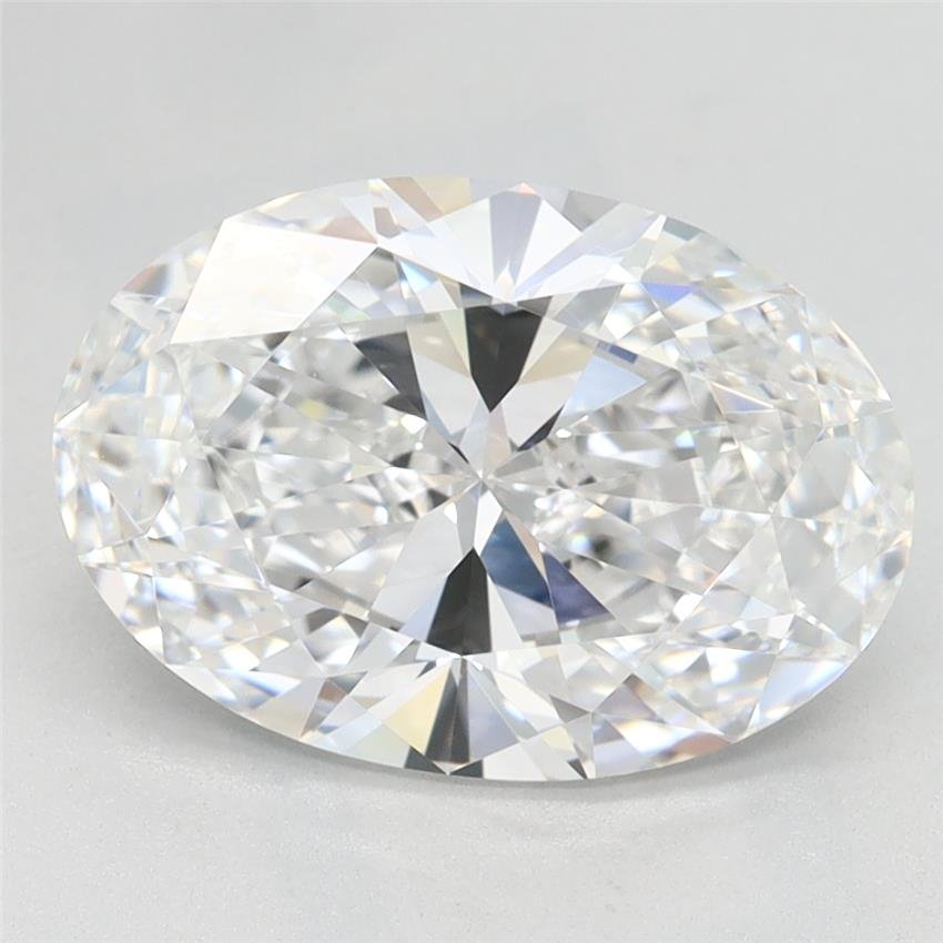 2.66ct D VVS1 Rare Carat Ideal Cut Oval Lab Grown Diamond
