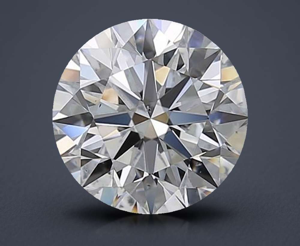 2.50 Carat Round Natural Diamond